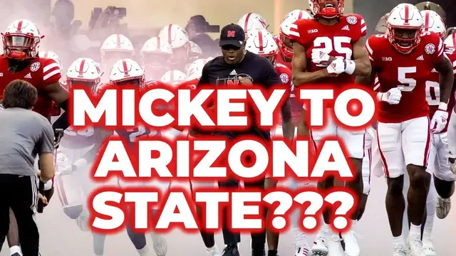 'Video thumbnail for Should Nebraska be worried about Mickey Joseph and Arizona State?'