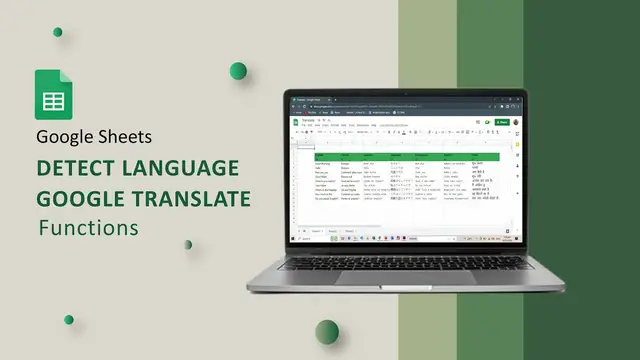 'Video thumbnail for How to Detect and Translate Languages in Google Sheets'