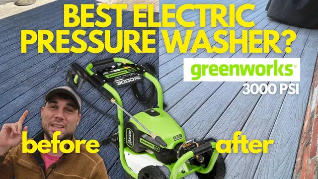 'Video thumbnail for Greenworks 3000 PSI Electric Pressure Washer GIVEAWAY'