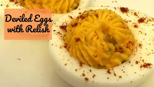 'Video thumbnail for Deviled Eggs with Relish'