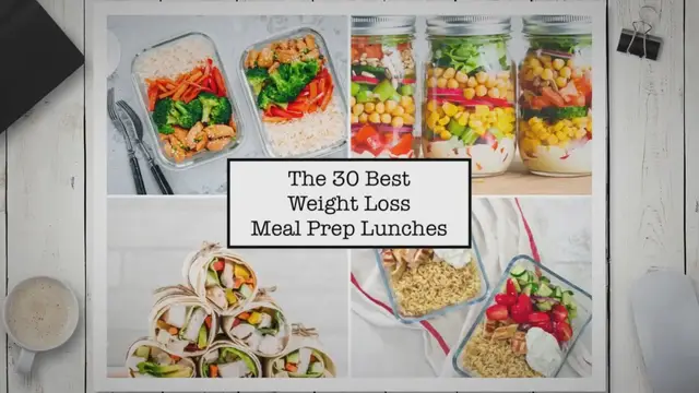 'Video thumbnail for 30 BEST Weight Loss Meal Prep Lunches'