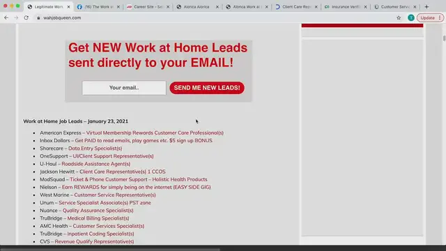 'Video thumbnail for DATA ENTRY Work at Home + Equipment Provided Positions!!'