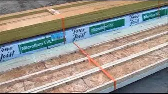 'Video thumbnail for Engineered Lumber Beams - Different Ones in This House'