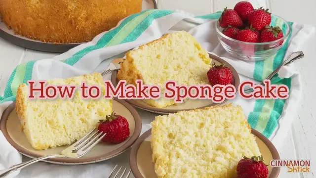 'Video thumbnail for How to Make Sponge Cake'