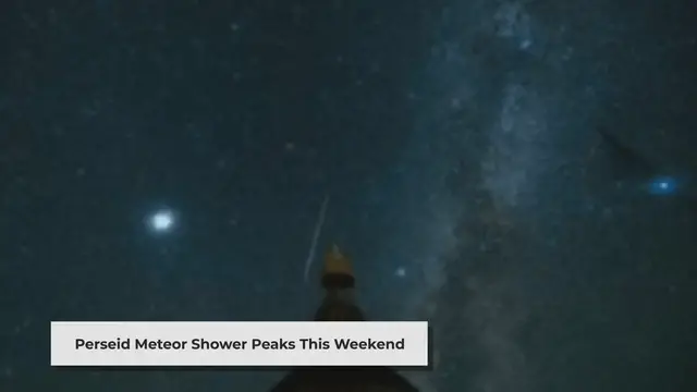 'Video thumbnail for Perseid Meteor Shower: Nature's Light Show Peaks This Weekend'