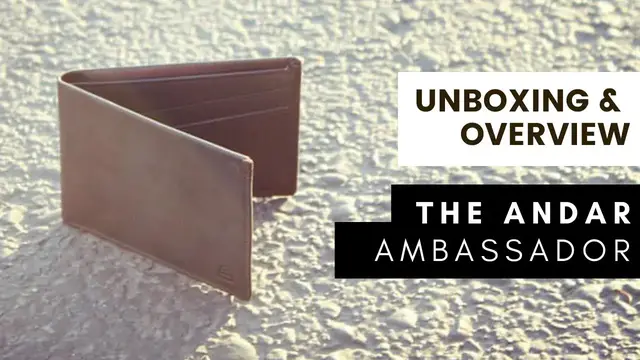 'Video thumbnail for Andar Ambassador Wallet [Unboxing & Overview]'