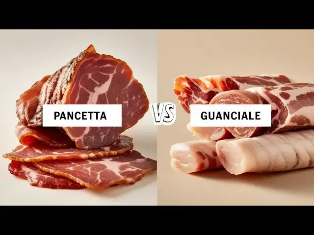 'Video thumbnail for Pancetta vs Guanciale: Unraveling the Flavor of Italian Cured Meats'