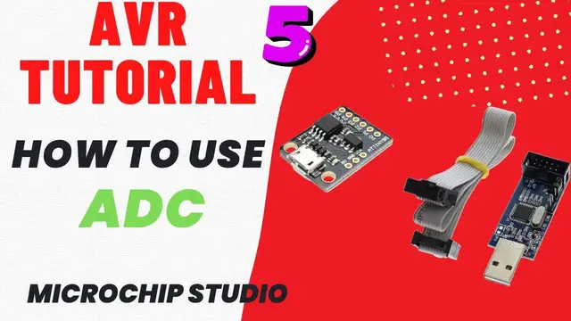 'Video thumbnail for AVR Tutorials #5. How to use the ADC'