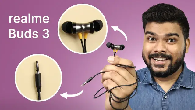 'Video thumbnail for Wired Earphones With 3.5mm Jack | realme Buds 3 Review'