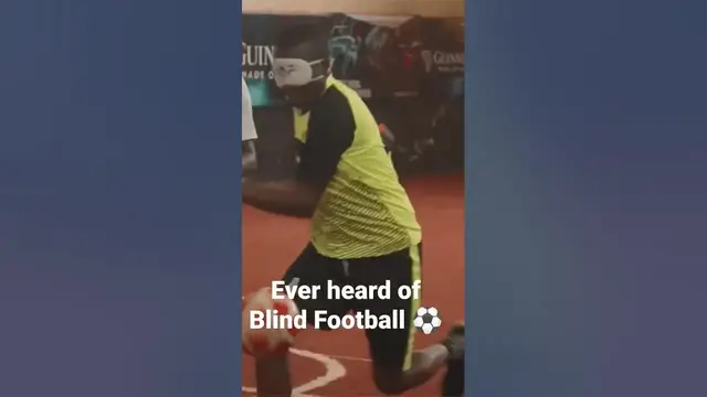 'Video thumbnail for Our latest short documentary looks at how blind people play football in #uganda. #football #worldcup'