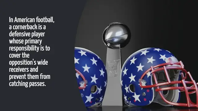 'Video thumbnail for What Does A Cornerback Do In American Football'