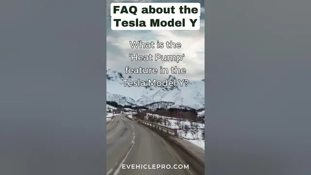 'Video thumbnail for What is the "Heat Pump" feature in the Tesla Model Y'