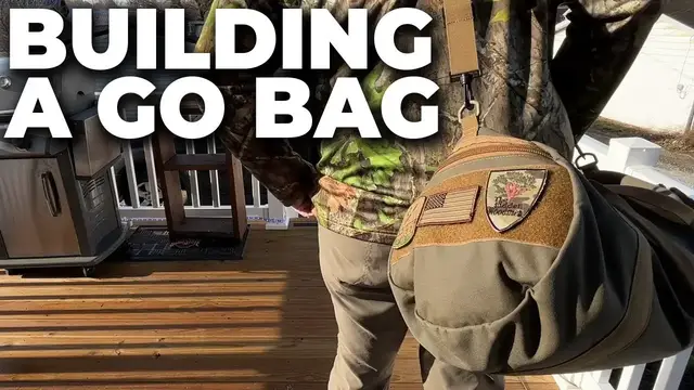 'Video thumbnail for Build a Go Bag for Emergency Evacuation | Hidden Woodsmen Travel Duffle Bag'