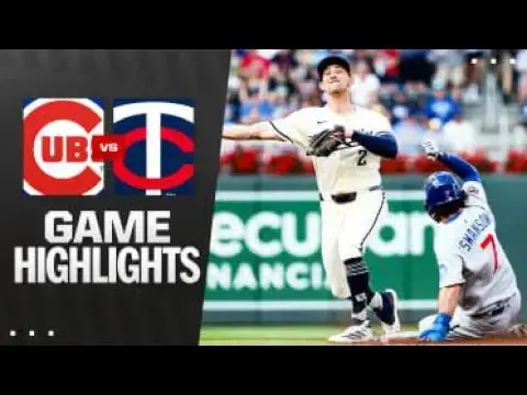 'Video thumbnail for Chicago Cubs at Minnesota Twins Full-Game Highlights! | 07/08/2025'