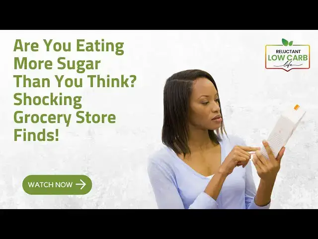 'Video thumbnail for Are You Eating More Sugar Than You Think? Shocking Grocery Store Finds!'
