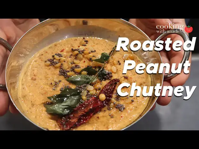 'Video thumbnail for SUPER DELICIOUS & CREAMY South Indian Peanut Chutney'