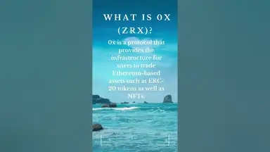 'Video thumbnail for What is 0x (ZRX) Crypto?'