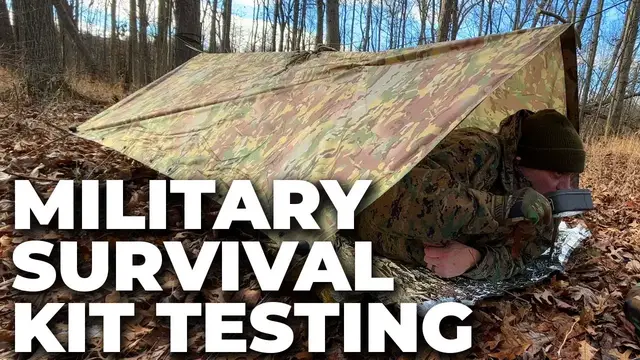 'Video thumbnail for Military Survival Kit Field Testing'