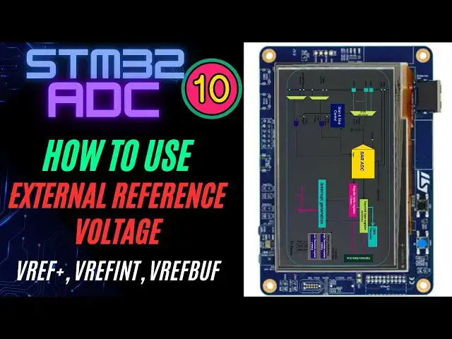 'Video thumbnail for STM32 ADC #10. ADC Reference Voltage || Vref || VREFINT || VDDA'