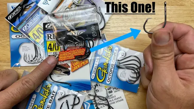 'Video thumbnail for Types of Circle Hooks - Which Type of Circle Hook Should You Be Using'