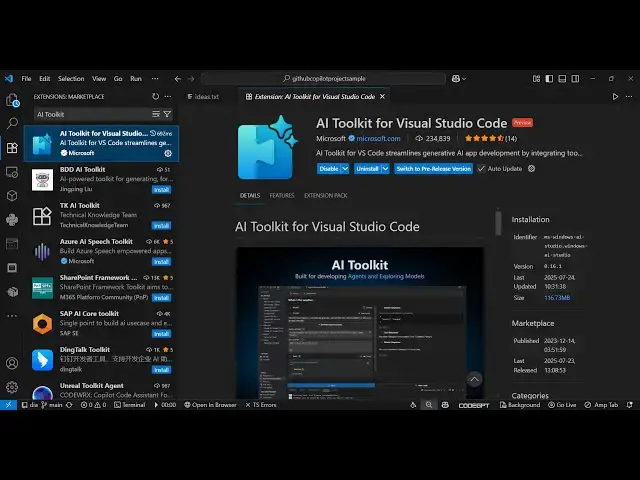 'Video thumbnail for Microsoft’s AI Toolkit for VS Code This FREE Extension DESTROYS Cursor & Claude For Coding!🔥'