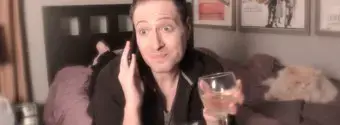 'Video thumbnail for Exclusive: CHEWING THE SCENERY- Randy Rainbow Drunk Dials Carol Channing!'
