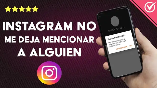 'Video thumbnail for ¿Por qué INSTAGRAM no me deja mencionar a alguien en mis historias? - Solución'