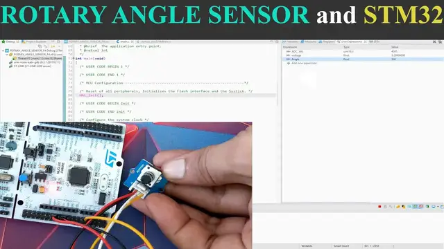 'Video thumbnail for Rotary Angle Sensor and STM32 || ADC'