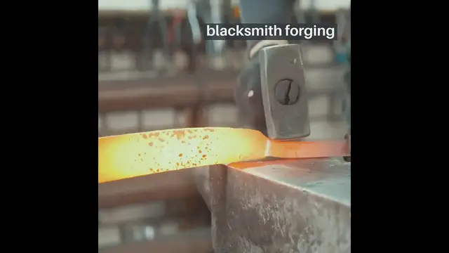'Video thumbnail for blacksmith forge'