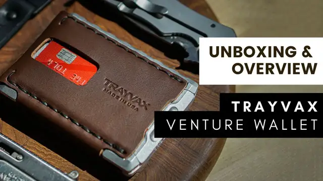 'Video thumbnail for Trayvax Venture Billfold Wallet [Unboxing & Overview]'