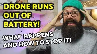 'Video thumbnail for What happens when a drone runs out of battery? Simple steps to stop it!'
