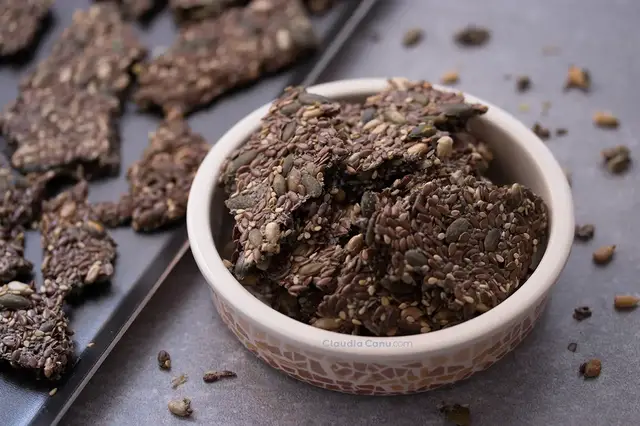 'Video thumbnail for Easy Gluten-Free and Vegan Seed Crackers'
