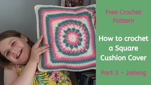 'Video thumbnail for How to Join a square pillow cover | FREE CAL Part 3'