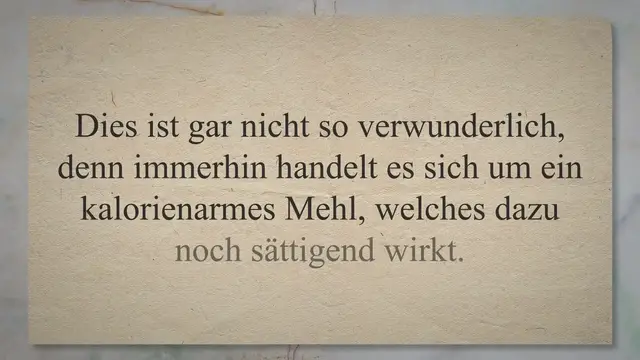 'Video thumbnail for Wie viele Kalorien hat Konjakmehl? | Infos, Tipps & Kaufempfehlungen'
