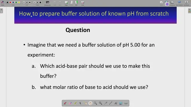 'Video thumbnail for How to prepare buffer solution from scratch'