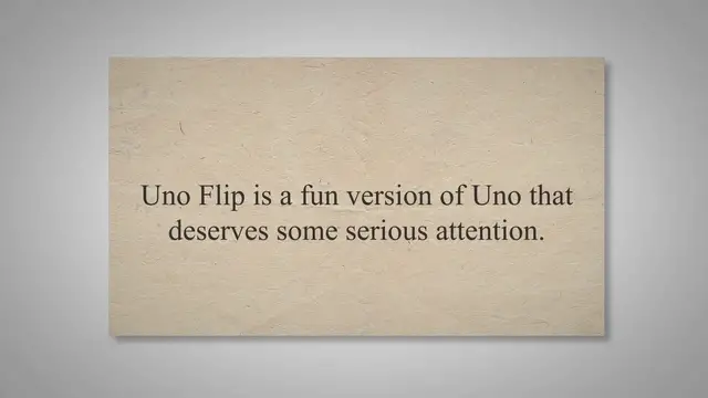 'Video thumbnail for Uno Flip Rules'