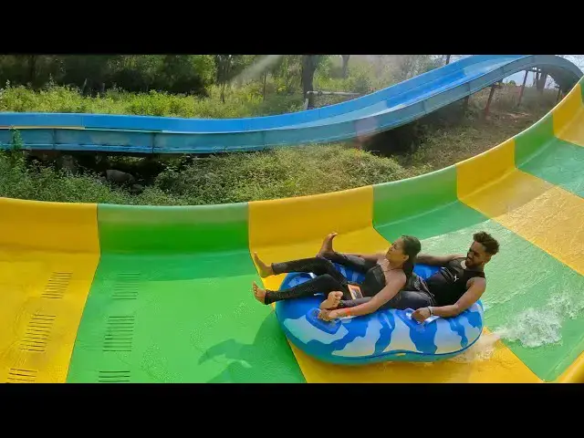 'Video thumbnail for Pendulum Water Slide at The Great Escape Water Park (Virar - Mumbai) @RealTimeVlog'
