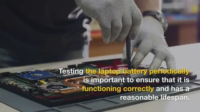 'Video thumbnail for How To Test Laptop Battery With Multimeter'