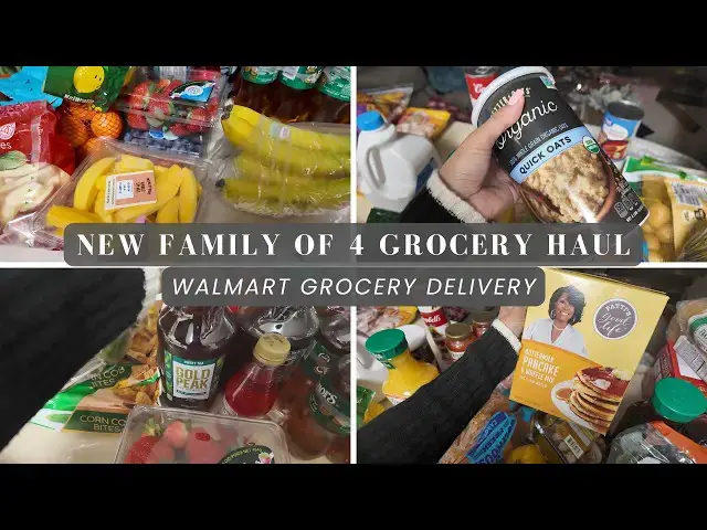 'Video thumbnail for Walmart Grocery Haul; How I Feed My Family of 4 on a Budget'