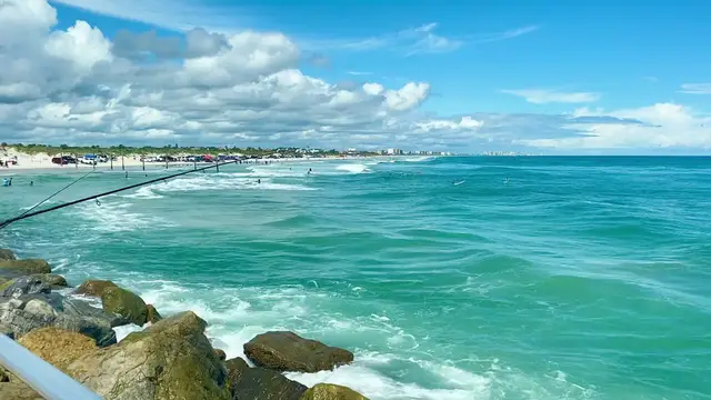 'Video thumbnail for Fishing on Florida Jetty'