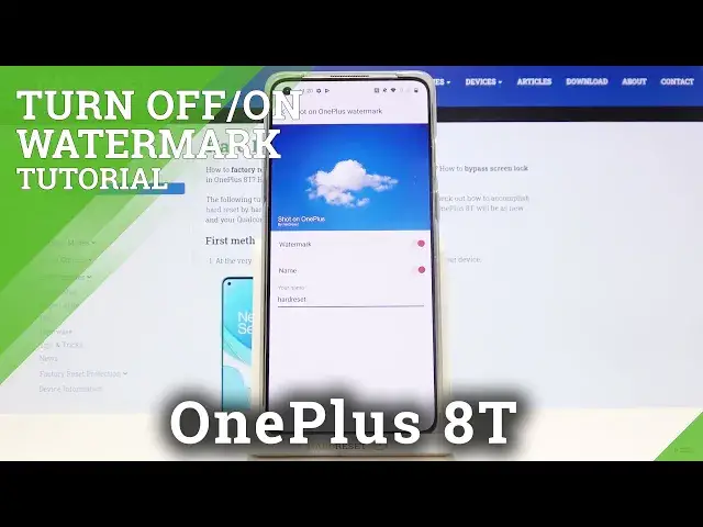 'Video thumbnail for How to Turn On Camera Watermark in OnePlus 8T – Sigh your Photos'