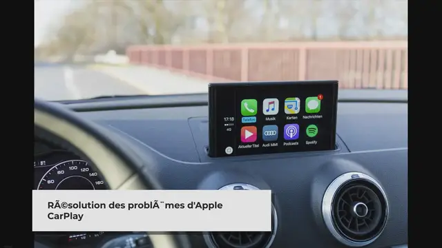 'Video thumbnail for Résolvez les problèmes de fonctionnement d’Apple CarPlay pour une expérience de conduite ininterrompue.'