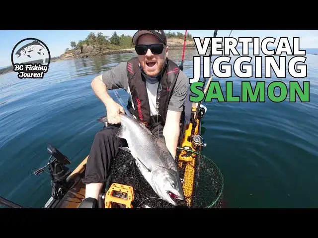 'Video thumbnail for Vertical Jigging Salmon! INSANE Fishing!'