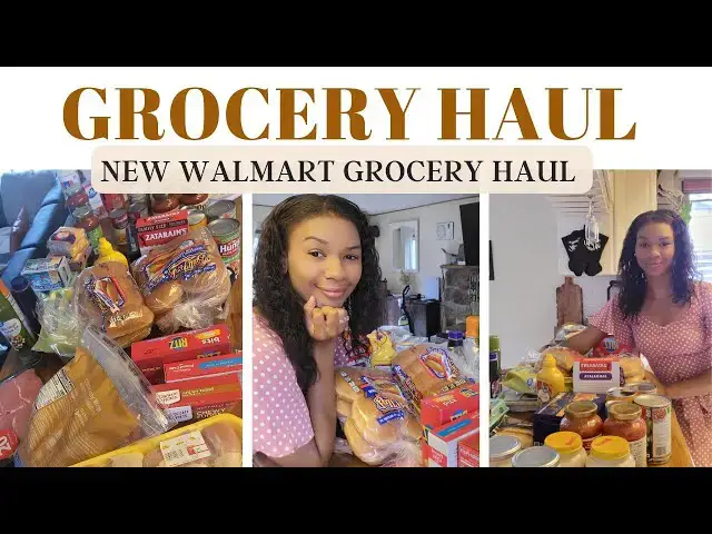 'Video thumbnail for *NEW* Grocery Haul & Meal Planninng'