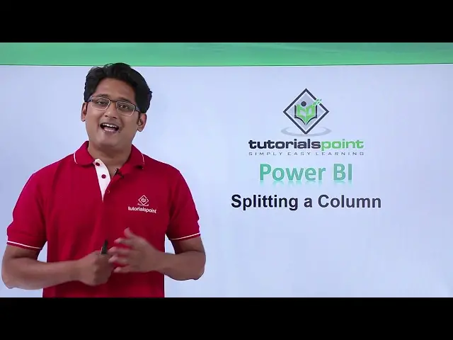 'Video thumbnail for Power BI - Splitting a column'