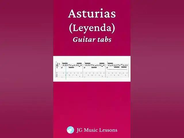 'Video thumbnail for Asturias (Leyenda) guitar tabs 🎸'