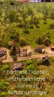 'Video thumbnail for Farthest Frontier Review - mittelalterliche Survival Dorfaufbau Strategie im Test #Shorts'