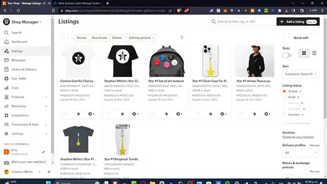 'Video thumbnail for How to Connect Etsy to Facebook (2024) Sell Etsy Products on Facebook'