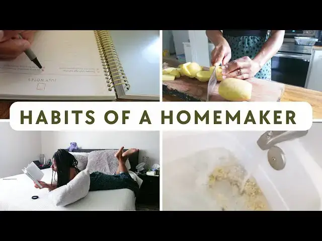 'Video thumbnail for Weekly Habits of a Homemkaer: Reset and Rewind!'