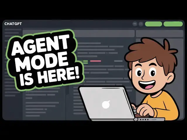'Video thumbnail for OpenAI ChatGPT Agent Mode is INSANE Full Tutorial | How to Enable Agent Mode in ChatGPT GPT 4o'
